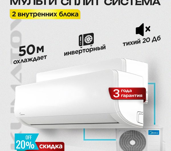Кондиционеры без воздуховодов
